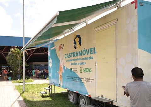 Castramóvel chega a Iranduba para castração gratuita de cães e gatos