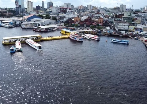 Nível do Rio Negro começa a recuar em Manaus após meses de cheia histórica