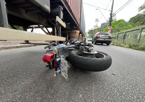 Motociclista morre em acidente na avenida Efigênio Salles 
