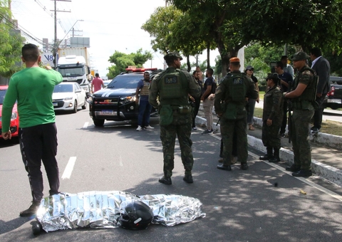 Motociclista morto em acidente na Efigênio Salles era tenente da Força Aérea