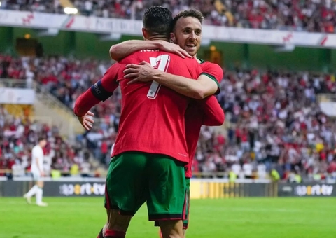 Cristiano Ronaldo lamenta morte de Diogo Jota