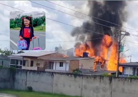 Menina pede socorro mas morre em incêndio no Pará