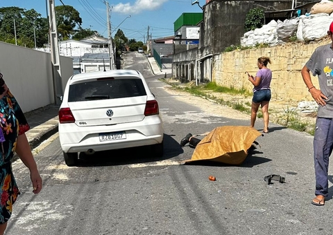 Motociclista fica ferido durante acidente em cruzamento no Águas Claras