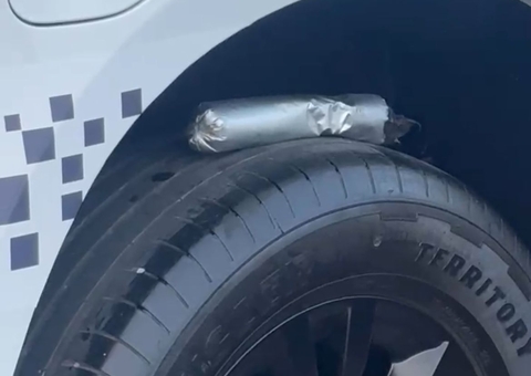 Suposta bomba é achada na roda de viatura horas antes de entrega no São José