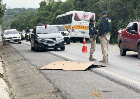 Idoso morre ao ser atropelado por viatura da SEAP na BR-174