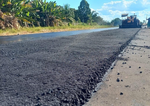 Obra de modernização da pista de pouso de Pauini avança