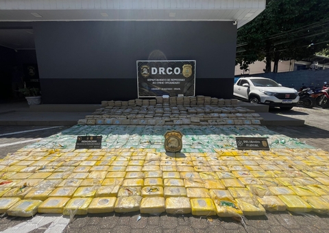 Drogas vindas do Peru cruzavam o rio Solimões para chegar a Manaus