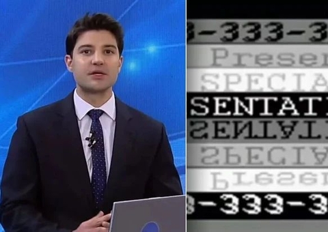 Record News tem sinal interrompido por mensagem misteriosa; vídeo 