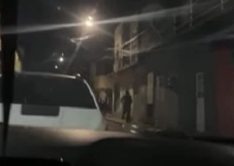 Vídeo mostra ação de criminosos durante tiroteio entre facções no Bairro da União