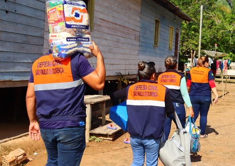 Cheia atinge mais de 550 mil pessoas no Amazonas 