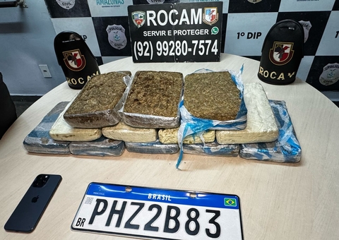Motorista acusado de estelionato é preso com drogas em Manaus