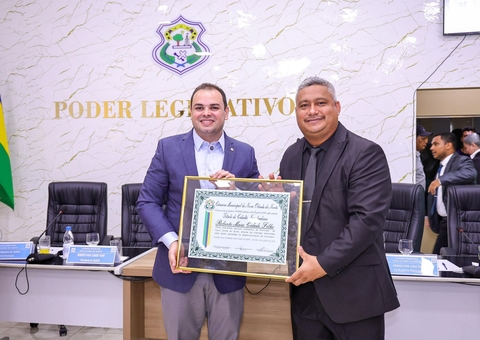 Roberto Cidade recebe Título de Cidadão de Nova Olinda do Norte