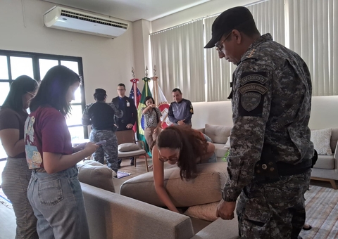 MPAM realiza simulação para busca e localização de artefatos explosivos