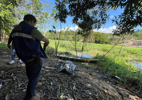 Homem sofre surto, cai em igarapé e é achado morto no Colônia Antônio Aleixo