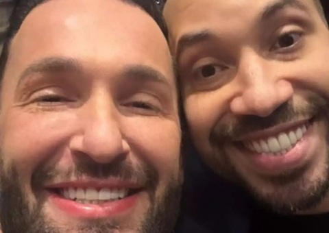 Affair? Gil do Vigor e Diego Hypólito são vistos de mãos dadas