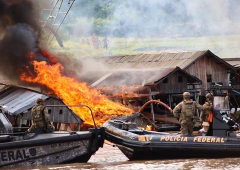 Garimpo ilegal tem prejuízo de R$ 18 milhões após operação no Amazonas, diz PF