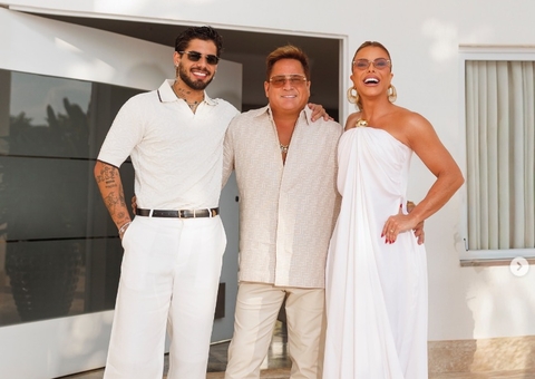 Poliana Rocha revela que Zé Felipe parou de estudar na 7ª série com incentivo de Leonardo