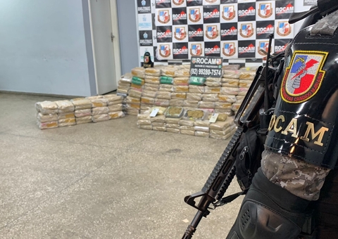 Drogas apreendidas no Mauazinho estão avaliadas em R$ 14 milhões