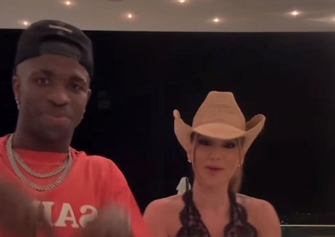 Assumiu? Vini Jr. posta primeiro vídeo com Virginia Fonseca 