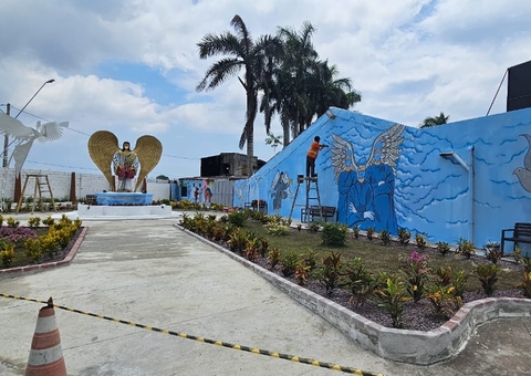 Praça do Anjo da Esperança: Manaus homenageia vítimas da Covid