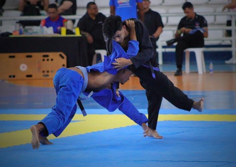 Arena Amadeu Teixeira recebe atletas para competições de jiu-jítsu neste fim de semana