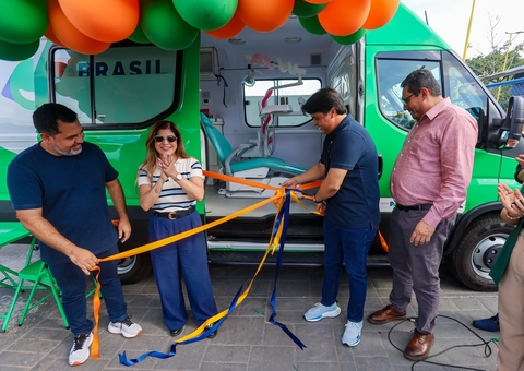 Coari lança Unidade Móvel Odontológica para levar saúde bucal a comunidades