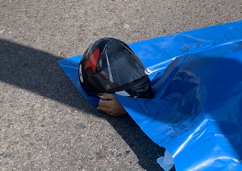 Motociclista morre após bater em poste na Avenida Cosme Ferreira