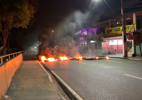 Helicóptero e militares são mobilizados para conter manifestação por morte de jovem na Vila da Prata