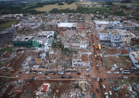 Paraná foi atingido por três tornados com ventos de até 330km/h