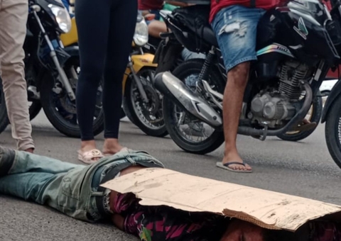 Motociclista dado como morto após acidente 'ressuscita' no Jorge Teixeira