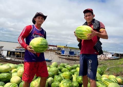 Itesam recebe alimentos da agricultura familiar em Manacapuru