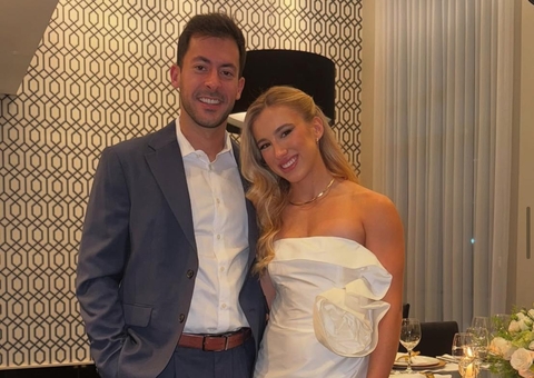 Noivo de Manu Cit é flagrado com mulher em festa; vídeo 