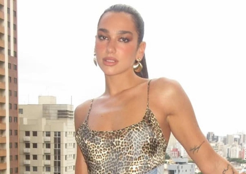 Dua Lipa curte pagode com famosos em São Paulo; vídeo