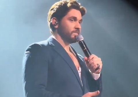 Gustavo Mioto desabafa em show e internautas apontam indireta para Ana Castela; vídeo