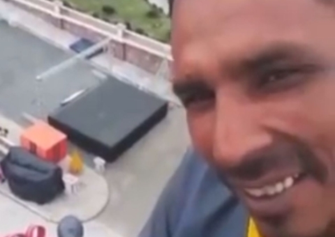 Trabalhador morto em guindaste era veterano na montagem da árvore e registrou operação em vídeo