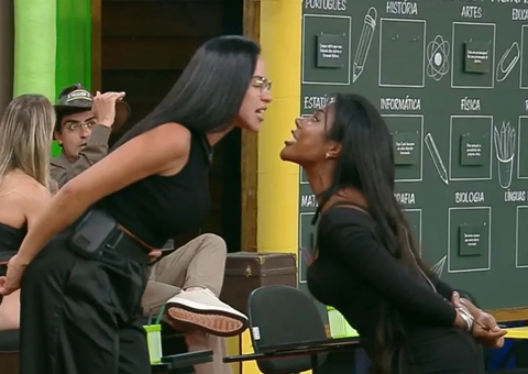 Tamires e Carol trocam xingamentos e quase saem no tapa em “A Fazenda”; vídeo