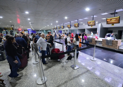 Aeroporto de Manaus tem recorde histórico com com 2,3 milhões de passageiros em 2025