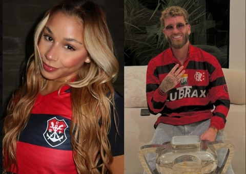 Léo Pereira deixa festa com Flávia Saraiva em meio a rumores de reconciliação com Karoline Lima 