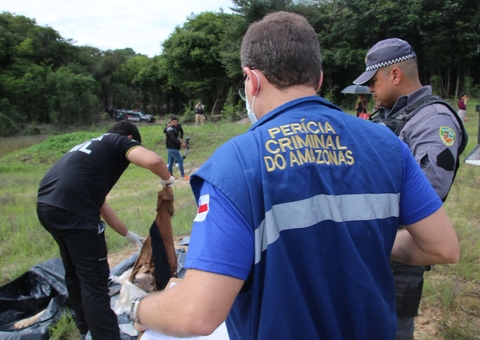 Corpo esquartejado é encontrado boiando no Tarumã-Açu; veja fotos