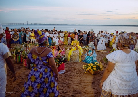 Festival reúne povos de religiões de matriz africana na Ponta Negra