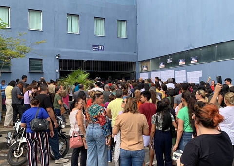 Portões são abertos para as provas da tarde do concurso da Semed