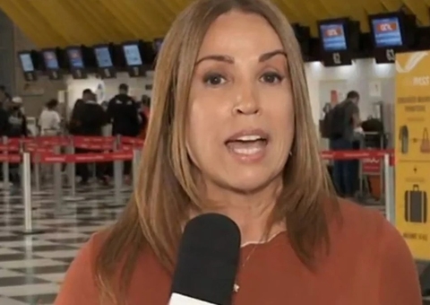 Repórter da Globo cai da escada, rompe ligamentos e é afastada 