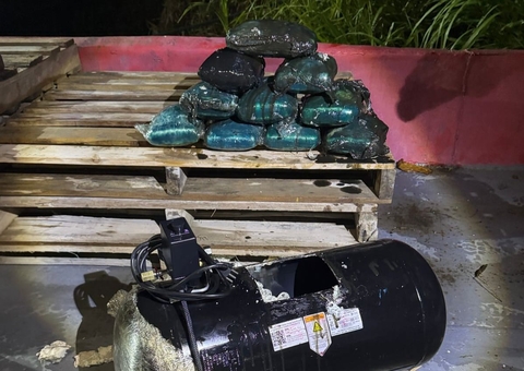 PM apreende drogas avaliadas em R$ 300 mil dentro de compressor no Amazonas