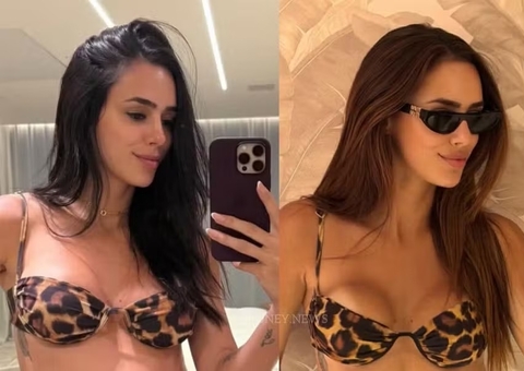 Bruna Biancardi mostra antes e depois de barriga 6 meses após parto