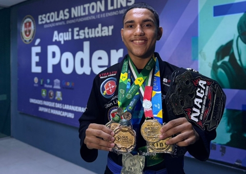 Estudante de Manaus representa o Brasil em campeonato europeu de Jiu-Jitsu