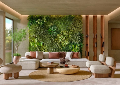 Design biofílico se consolida como forte tendência para 2026