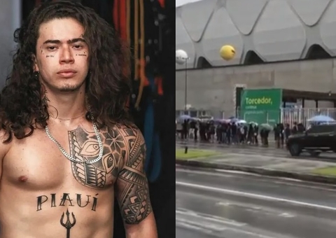 Horas antes de show de Whindersson, público forma fila na Arena da Amazônia