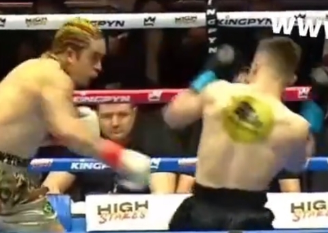 Whindersson nocauteia polonês Filipek e vence luta em Londres