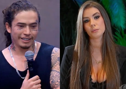 Ex se declara a Whindersson Nunes na TV e emociona humorista e Faustão 