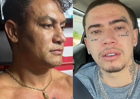 Popó tatua Whindersson Nunes no peito após luta com humorista